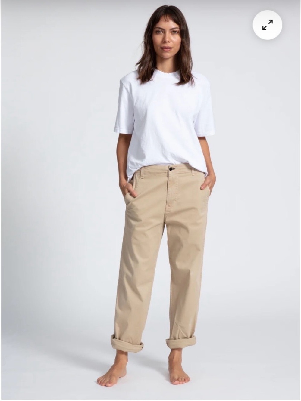 ASKK NY NWT Chino Twill Pant in Khaki size 27